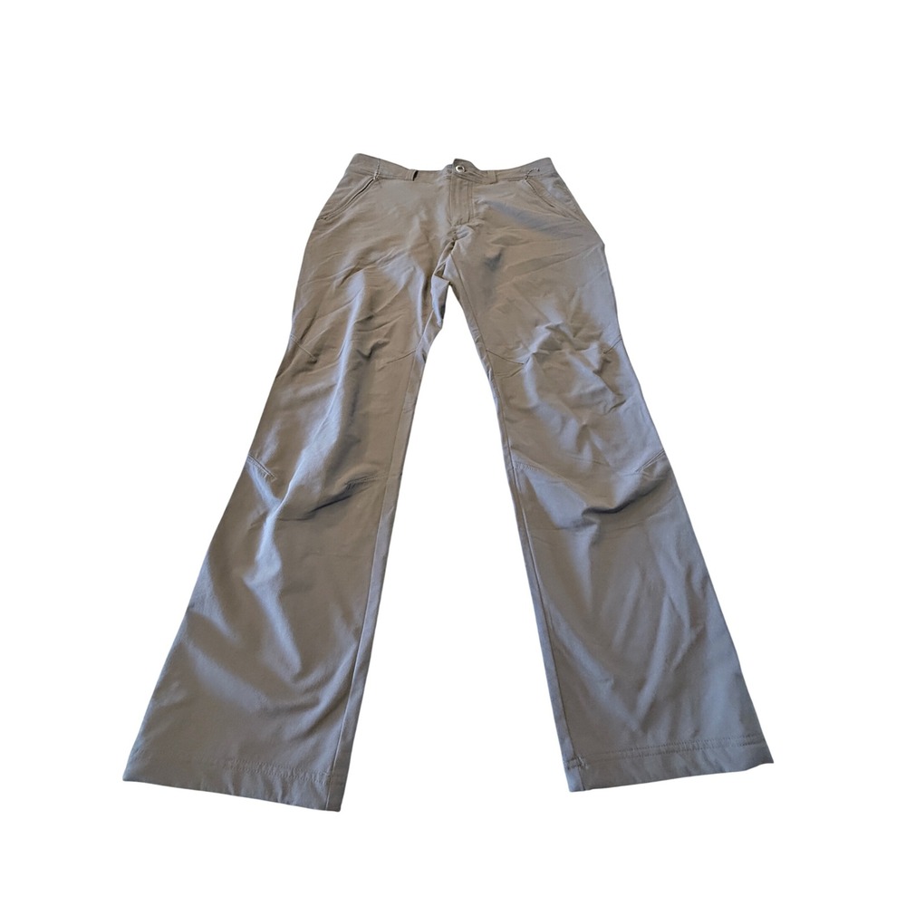 Kuhl Mens Gray Technical Hiking Utility Pants Straight Leg 36x32 RN108846